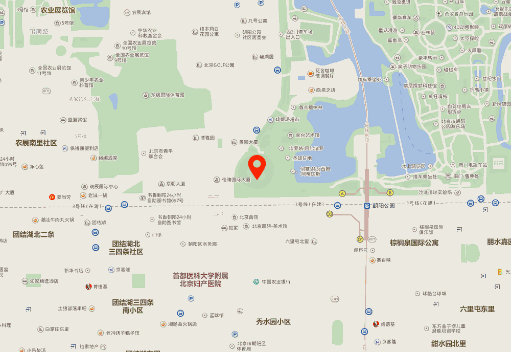 凤凰中心位置地图